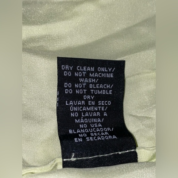 Lord & Taylor Maree Pour Toi Women Green 100% Silk Cami Shelf Top Size 16 - Picture 4 of 7